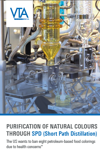 Flyer Purification of Natural Colours through SPD (Short Path Distillation)