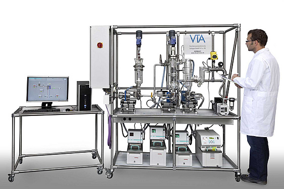 VDL 70-4 with PLC and visualisation